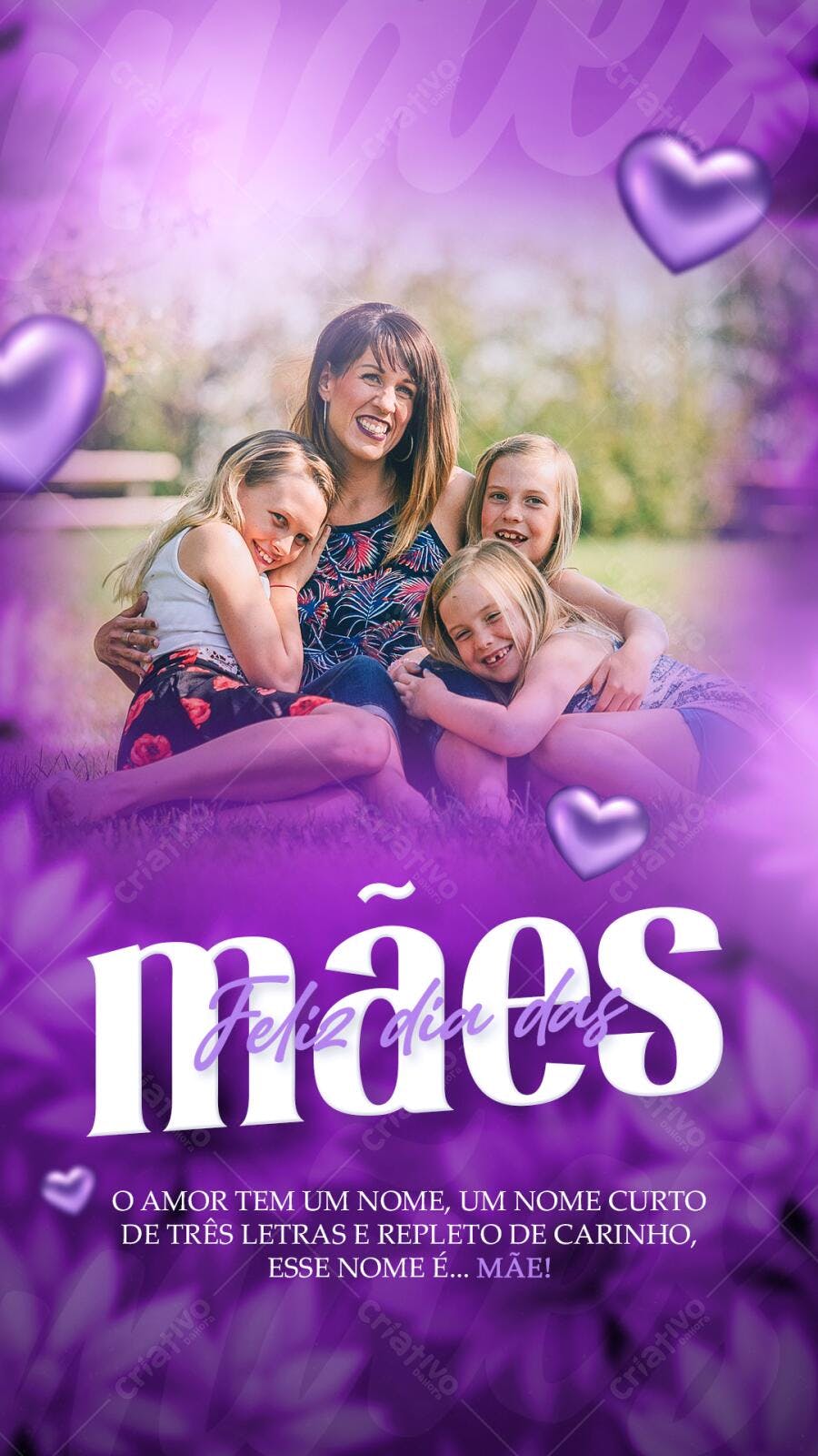 Flyer Dia das Mães PSD Editável