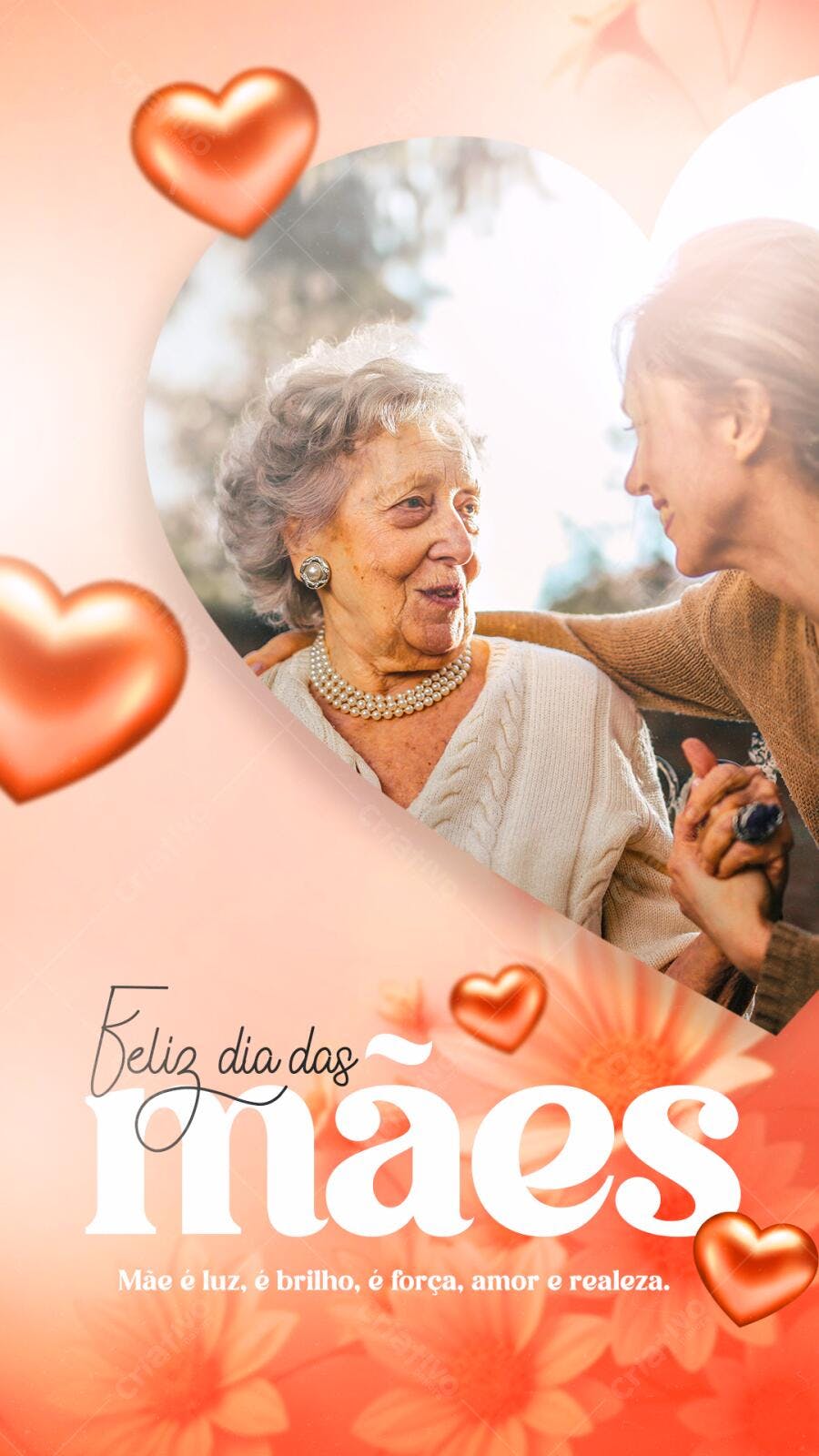 Postagem Dia das Mães PSD Editável