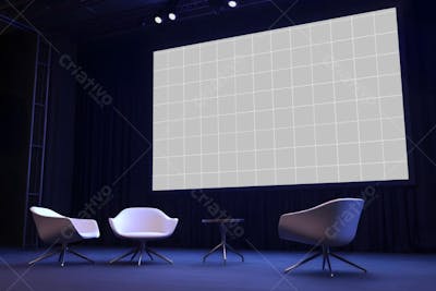 Event Stage Mockup