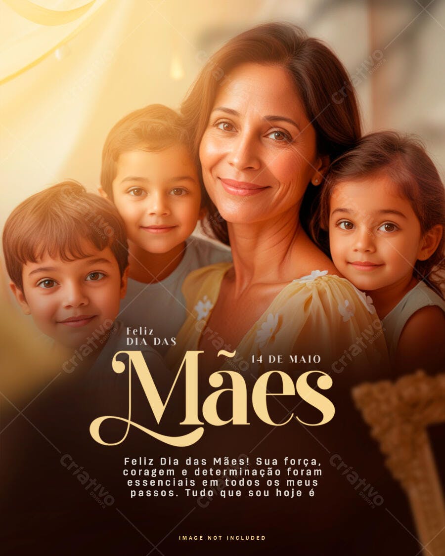 Postagem Dia das Mães PSD Editável