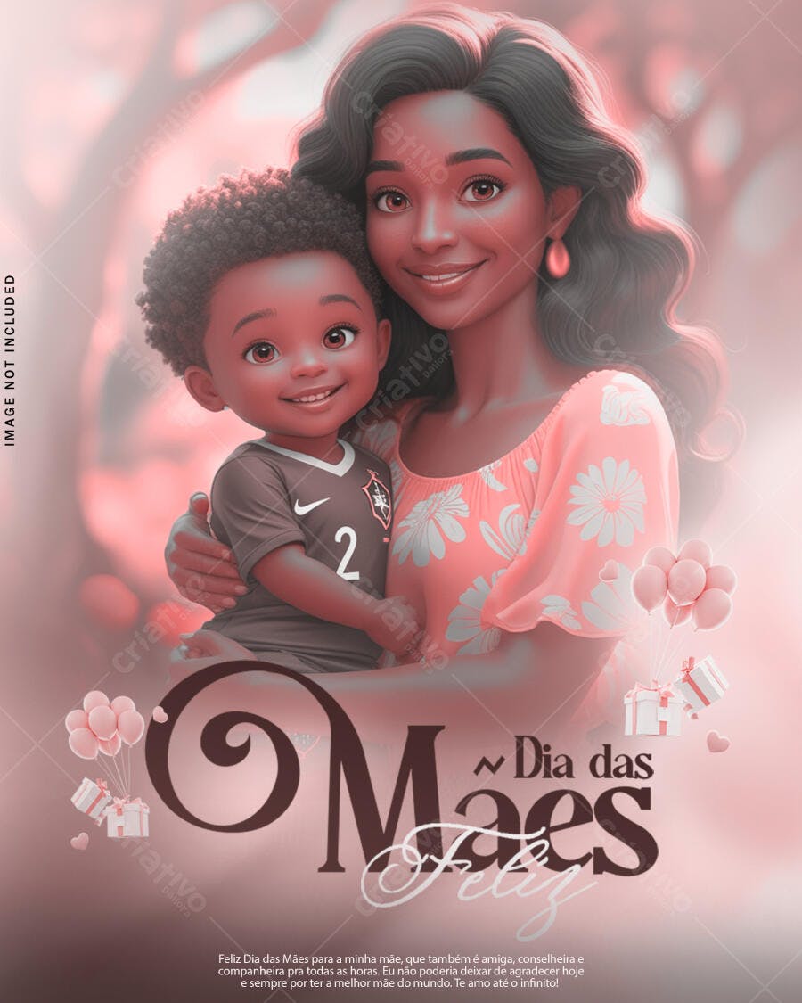 Flyer Dia das Mães PSD Editável