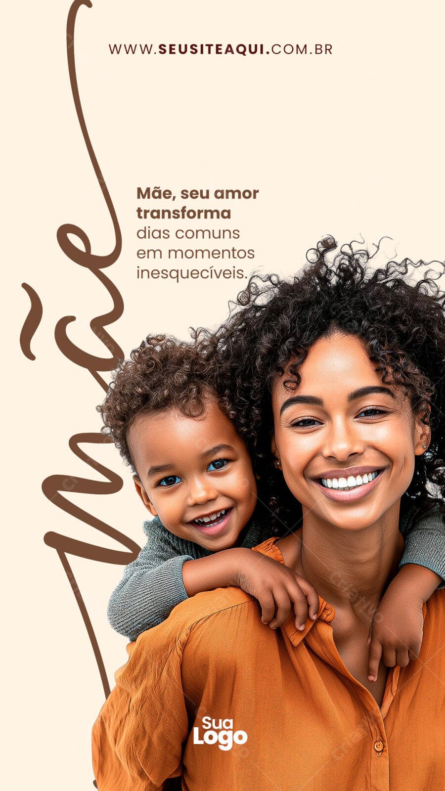 Postagem para o Dia das Mães PSD Editável
