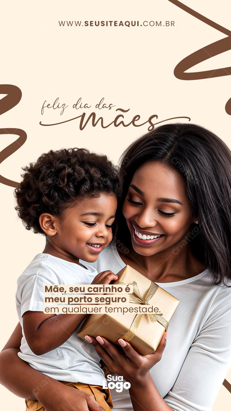 Flyer Dia das Mães PSD Editável