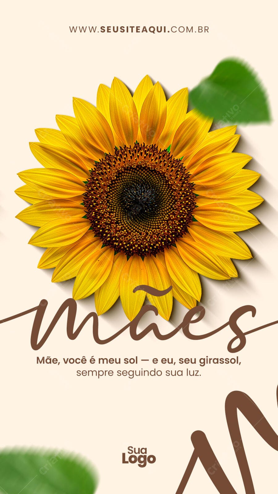 Flyer Dia das Mães PSD Editável