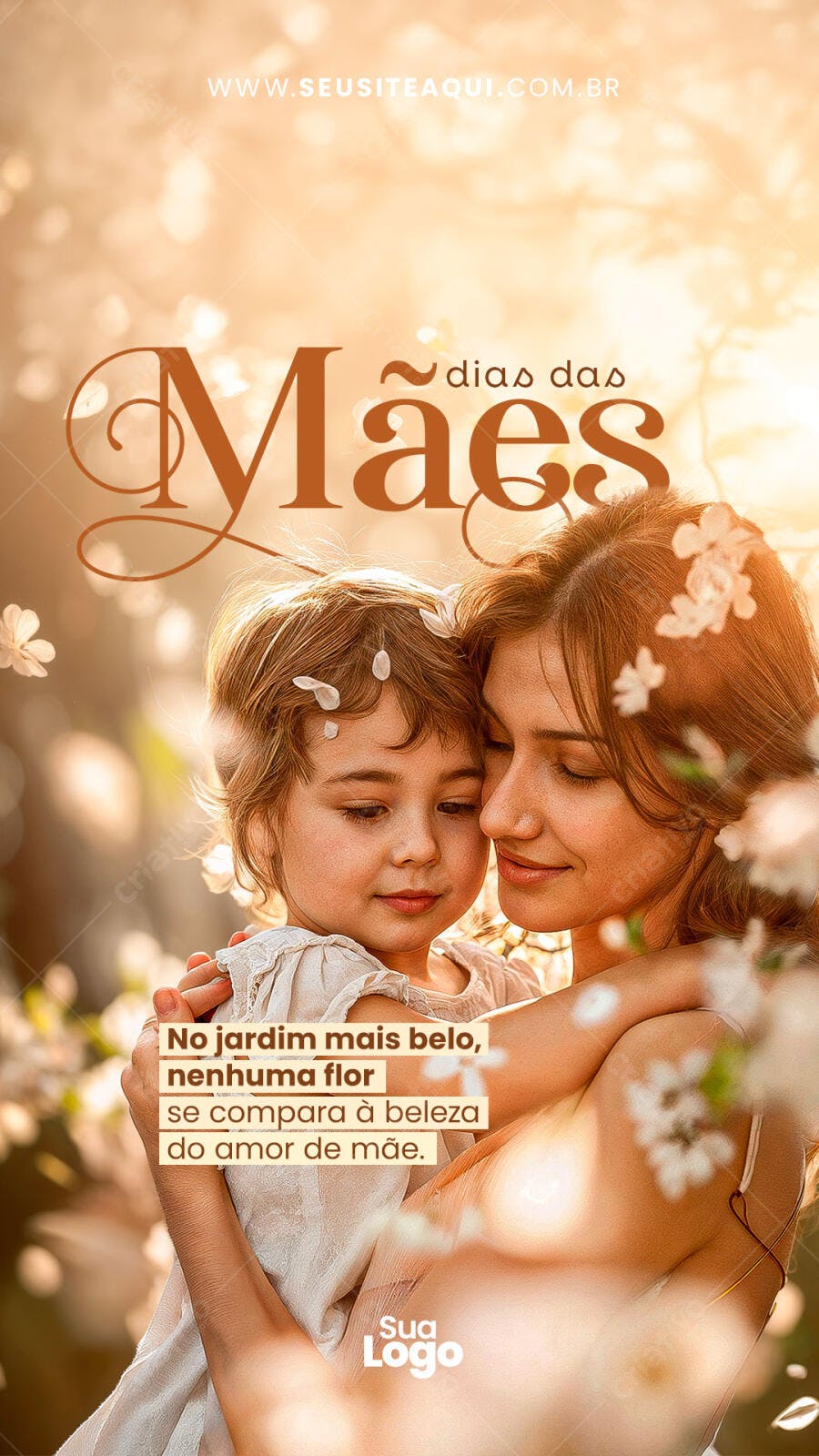 Flyer Dia das Mães PSD Editável