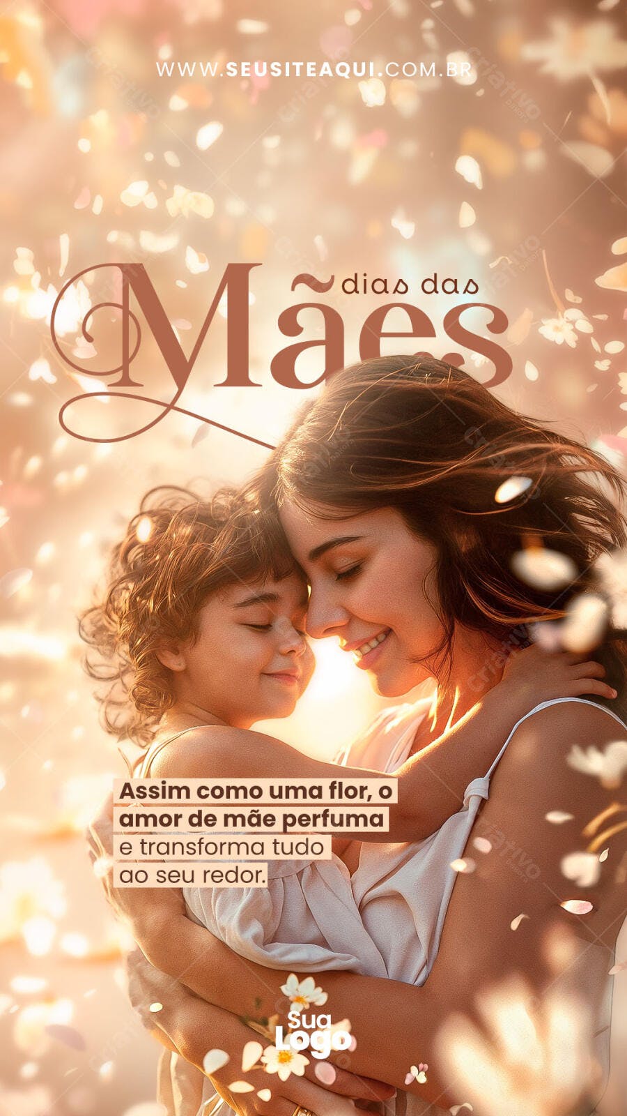 Flyer Dia das Mães PSD Editável