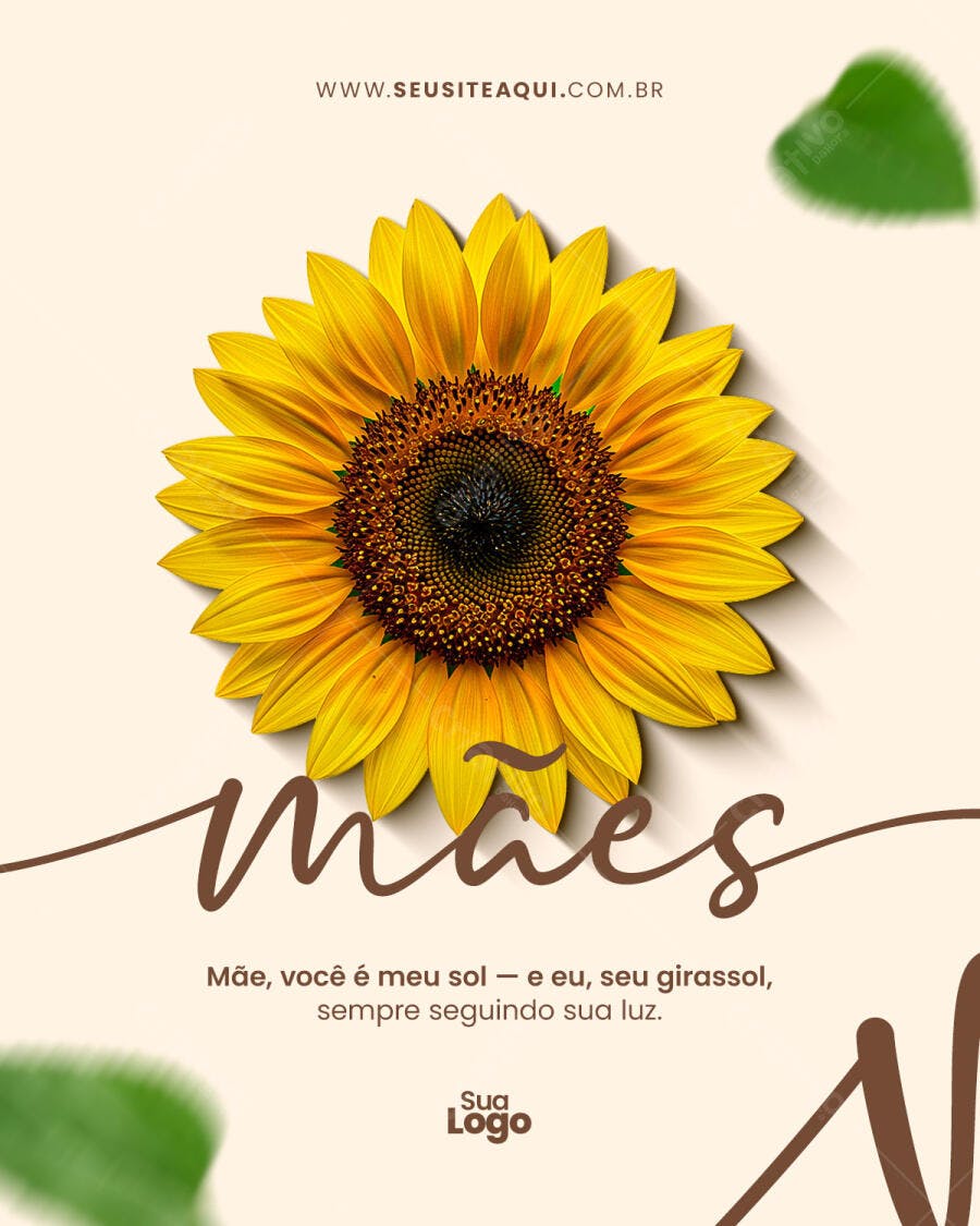 Flyer Dia das Mães PSD Editável