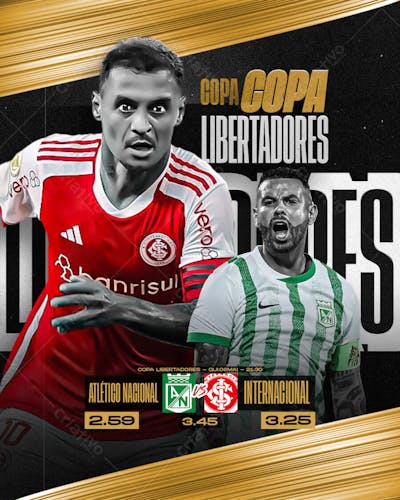 Jogo do Dia - Atlético Nacional X Internacional