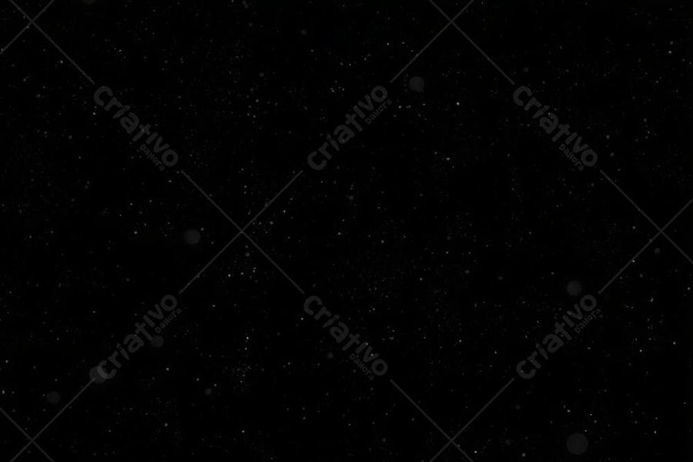Partículas de poeira textura overlay em fundo escuro