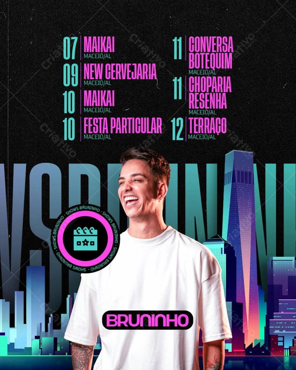 Agenda - Bruninho