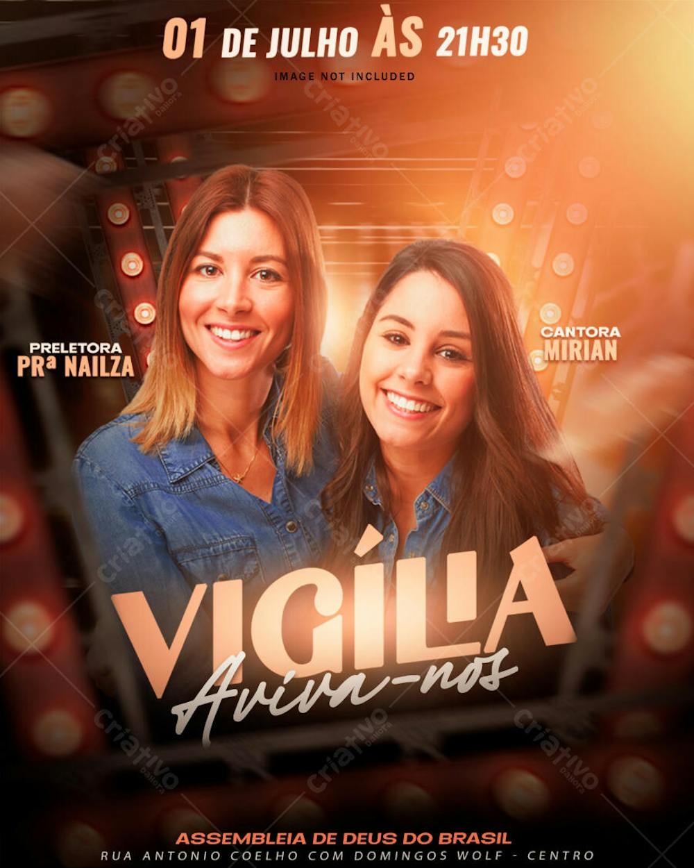 FLYER VIGILIA DO AVIVAMENTO