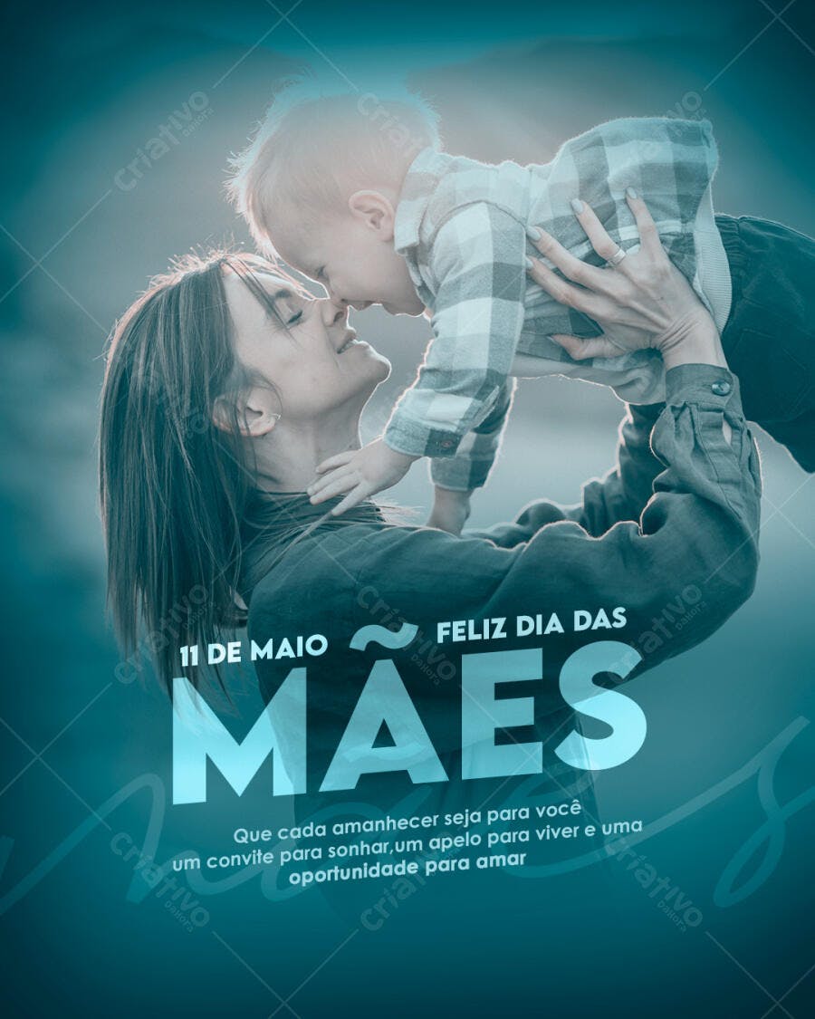 Flyer Dia das Mães PSD Editável
