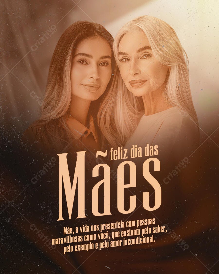 Postagem Dia das Mães PSD Editável