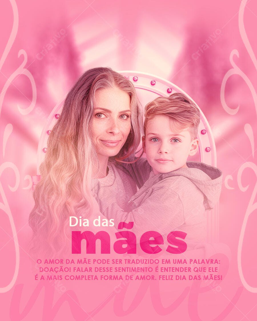 Flyer Dia das Mães PSD Editável
