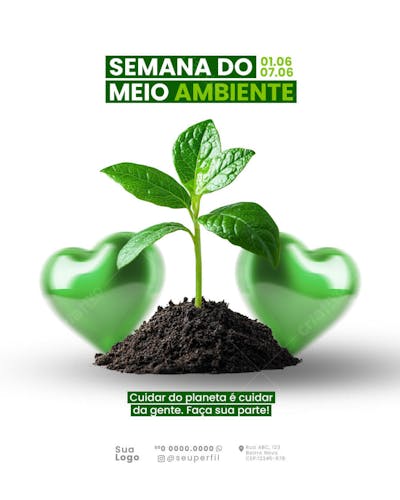 Social Media Semana do Meio Ambiente