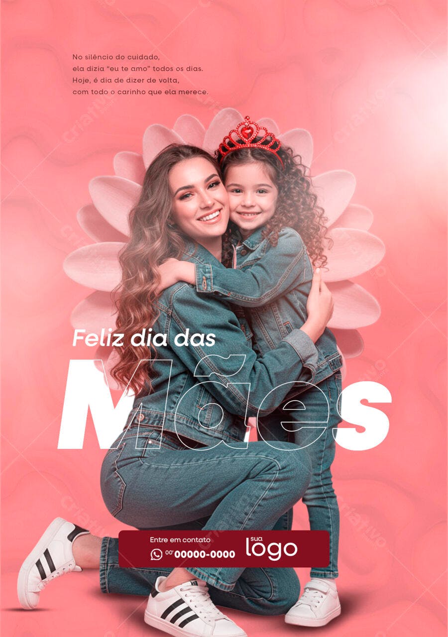 Flyer Dia das Mães PSD Editável