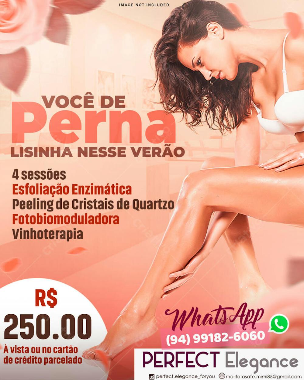 Você de perna lisinha nesse verão