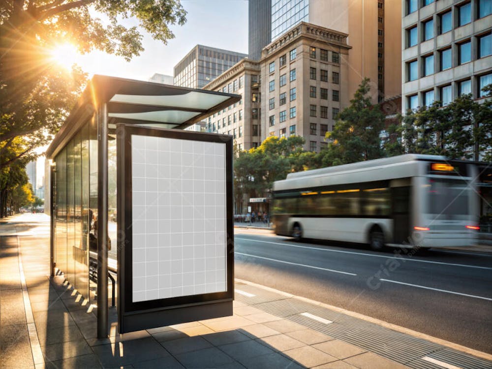Bus Stop Mockup