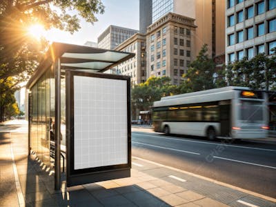 Bus Stop Mockup