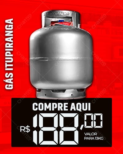 FLYER PREÇO DO GÁS
