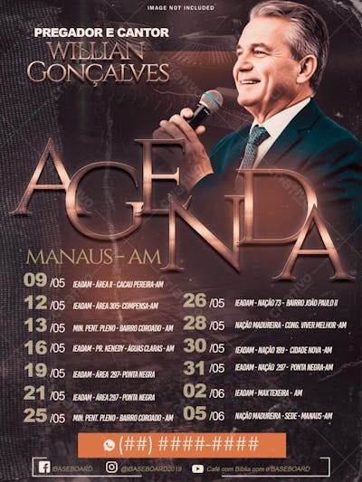 FLYER AGENDAS ABERTAS MANAUS