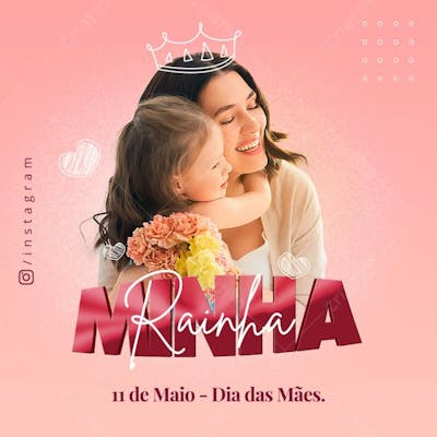 Arte dia das Mães
