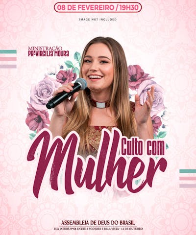 FLYER - CULTO COM MULHERES 08