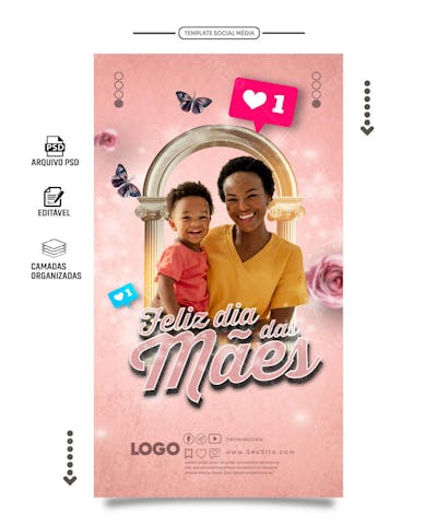 Storie social media minha querida mãe