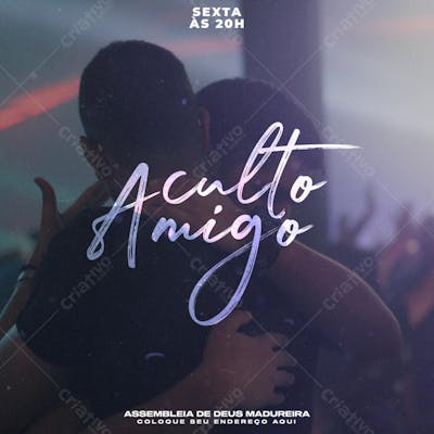 FLYER - CULTO AMIGO