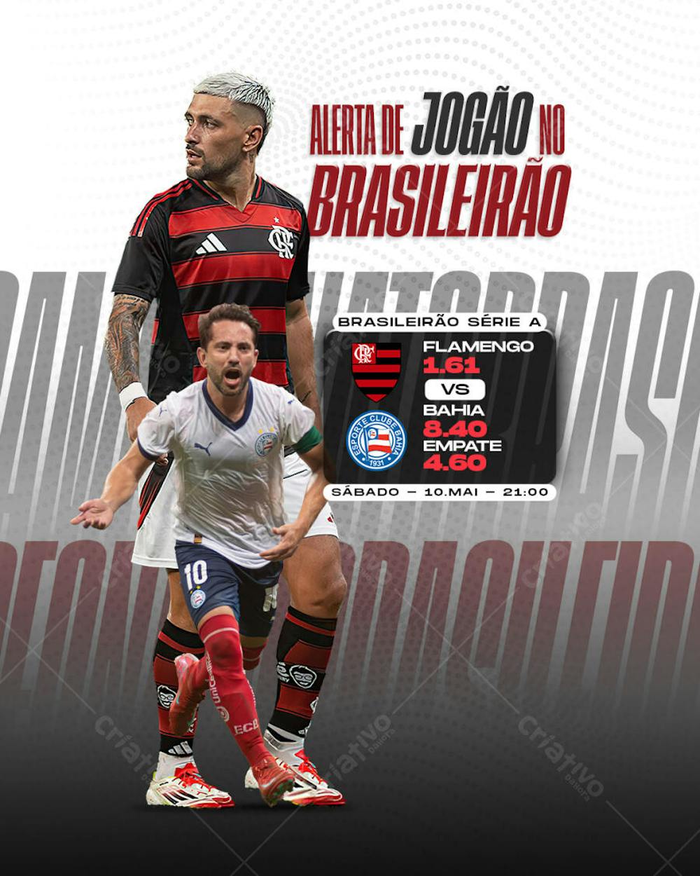 Jogo do Dia - Flamengo X Bahia