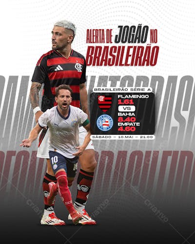 Jogo do Dia - Flamengo X Bahia