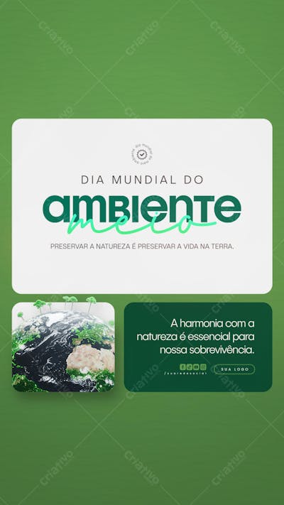 05 de Junho - Dia Mundial do Meio Ambiente Social Media PSD Editável (14)