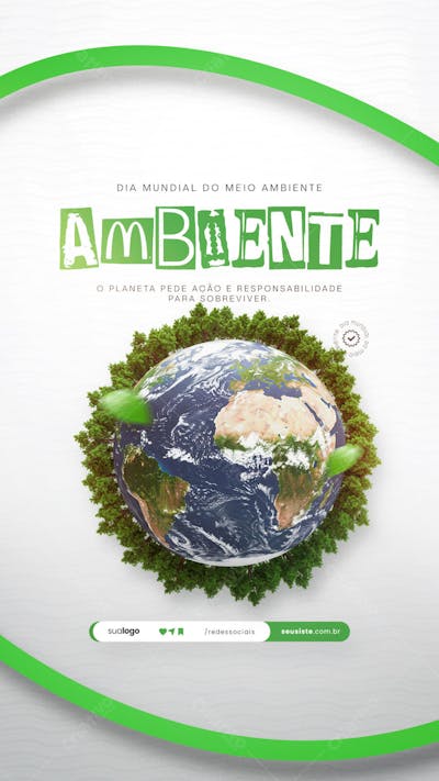 05 de Junho - Dia Mundial do Meio Ambiente Social Media PSD Editável (9)