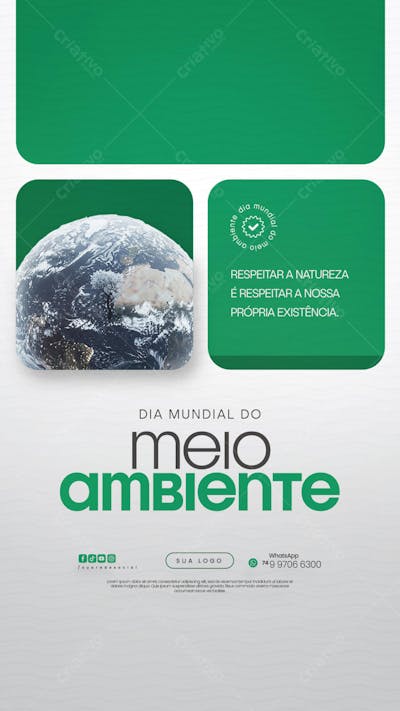 05 de Junho - Dia Mundial do Meio Ambiente Social Media PSD Editável (18)