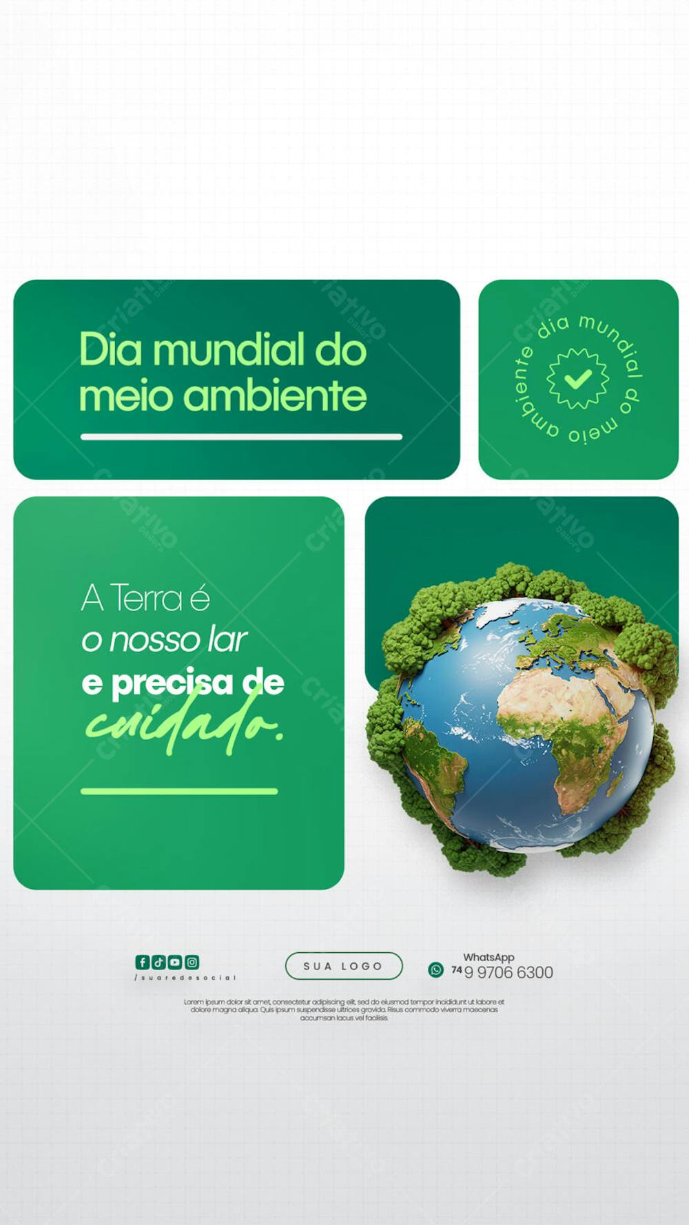 05 de Junho - Dia Mundial do Meio Ambiente Social Media PSD Editável (21)