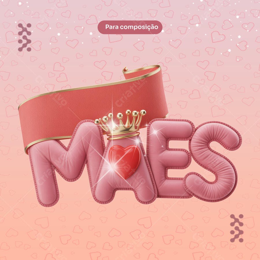 Banner Dia das Mães PSD Editável
