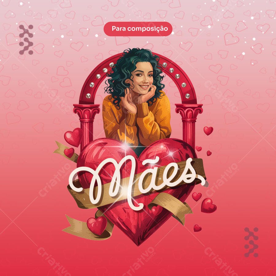 Banner Dia das Mães PSD Editável