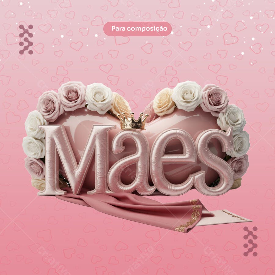 Banner Dia das Mães PSD Editável