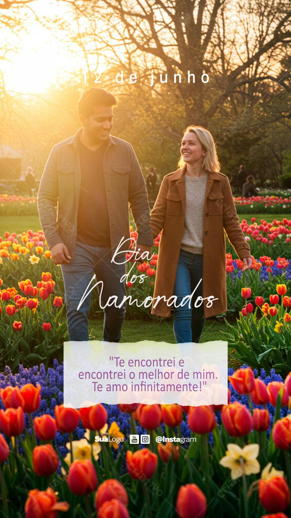 Feliz dia dos namorados Social Media PSD Editável (3)