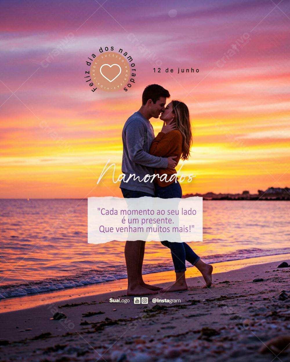 Feliz dia dos namorados Social Media PSD Editável (9)