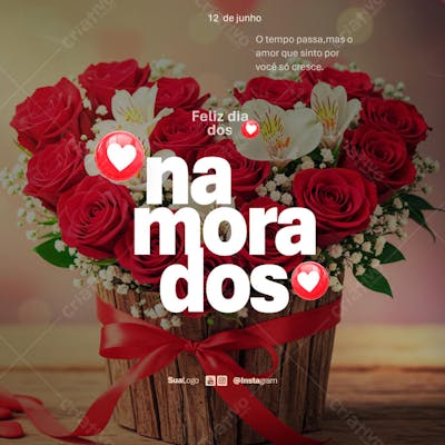Feliz dia dos namorados Social Media PSD Editável (15)