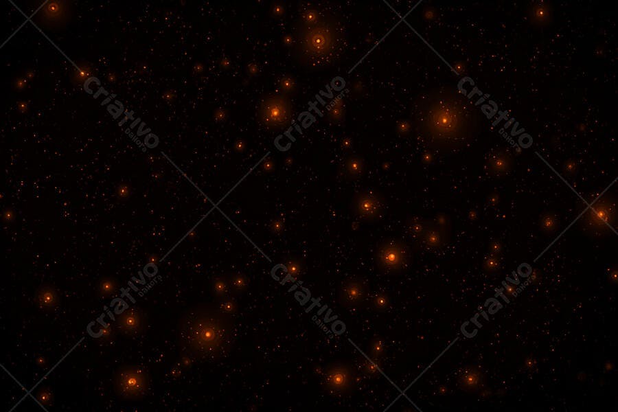 Textura Fundo Estrelado Laranja para Design