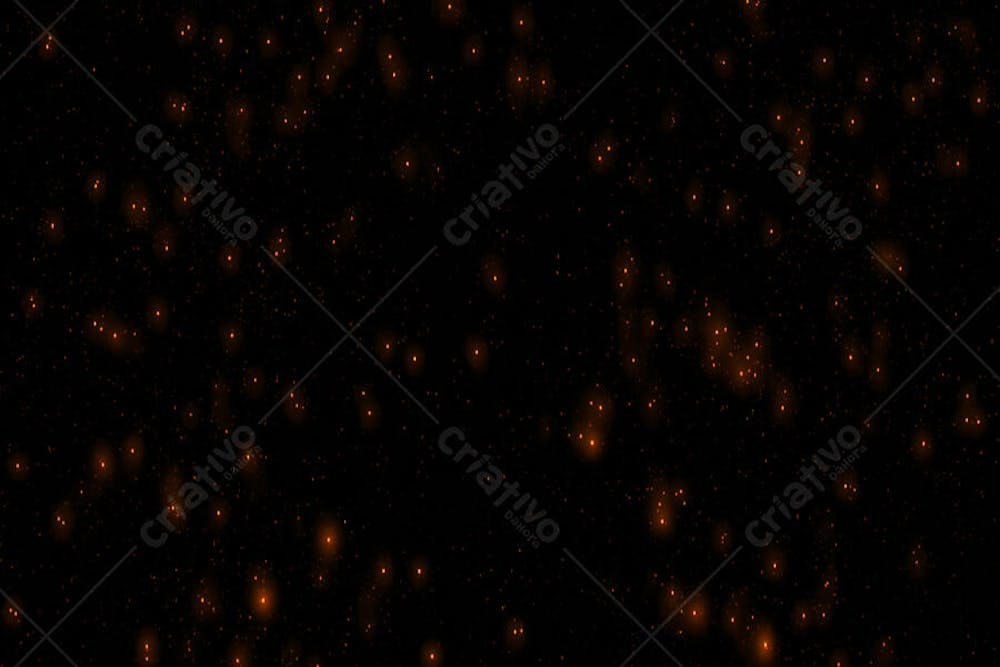 Partículas de fogo overlay