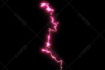 Raio elétrico overlay em alta qualidade