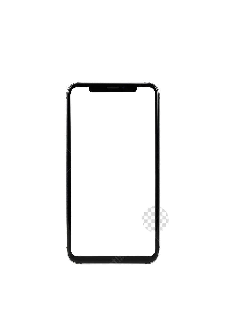Mockup Smartphone PNG com fundo transparente