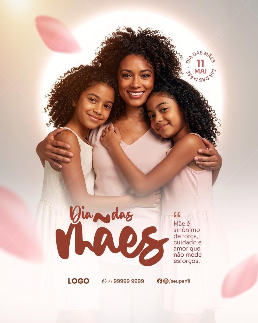 Flyer Dia das Mães PSD Editável