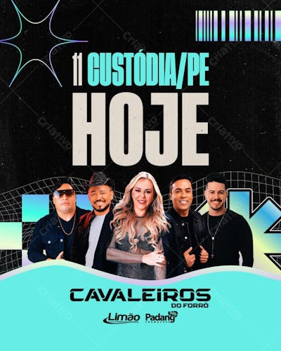 É Hoje 11Mai - Cavaleiros do Forró