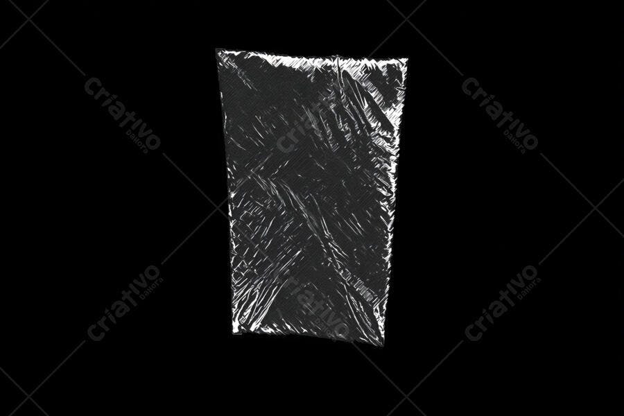 Textura Plástico Envoltório para Fundo