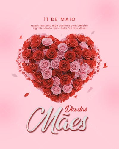 DIA DAS MÃES SOCIAL MEDIA PSD EDITAVEL