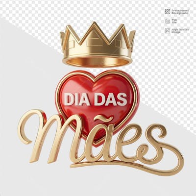 ELEMENTO 3D DIA DAS MAES 8
